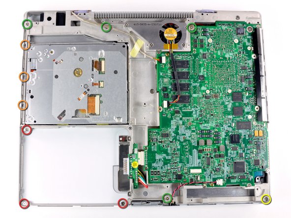 iBook G4 14" 1.42 GHz AirPort Extreme Card Replacement: step 24, image 1 of 1