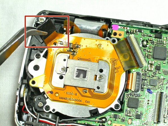 Nikon Coolpix S220 Lens Replacement: step 11, image 1 of 1