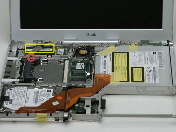 iBook G3 12" Logic Board Replacement: step 42, image 1 of 1