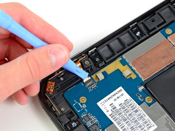 HP TouchPad Control Button Assembly Replacement: step 11, image 1 of 2