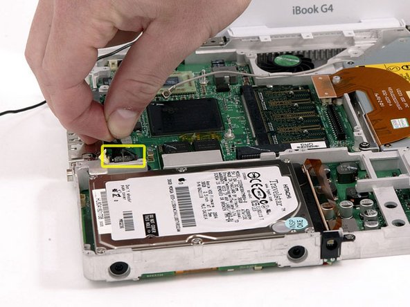 iBook G4 12" 800 MHz-1.2 GHz Logic Board Replacement: step 51, image 1 of 1