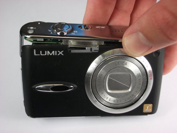 Panasonic Lumix DMC-FX01 Front Casing Replacement: step 13, image 3 of 3