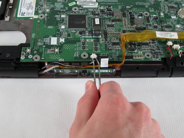 HP Pavilion zd8000 Base Fans Replacement: step 38, image 2 of 2