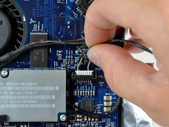 iMac G5 17" Model A1144 Logic Board Replacement: step 20, image 2 of 2