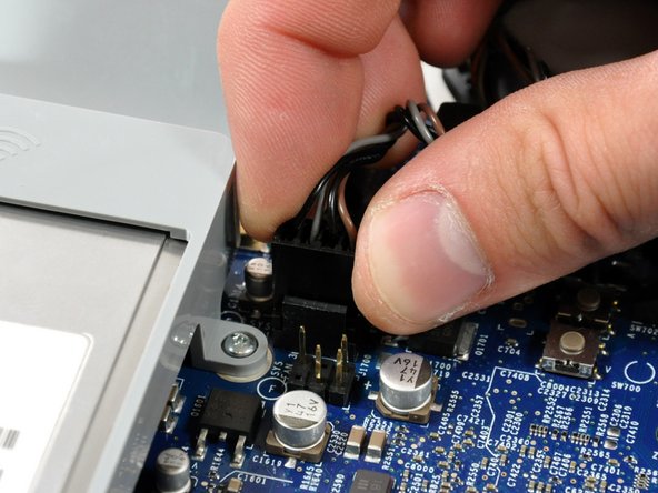 iMac G5 20" Model A1076 Logic Board Replacement: step 12, image 2 of 2