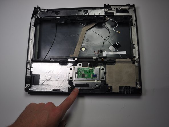 HP Compaq NC6120 Mouse Pad Replacement: step 13, image 1 of 1