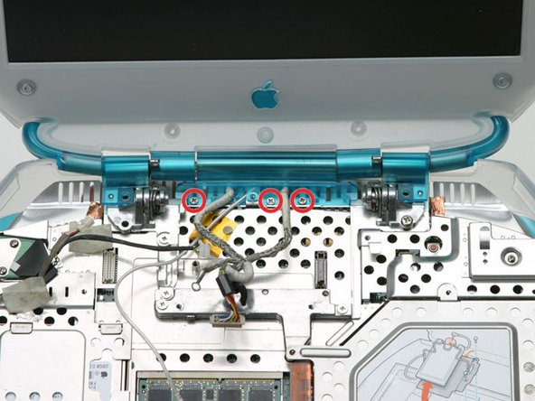 iBook G3 Clamshell Charger Board Replacement: step 27, image 1 of 1