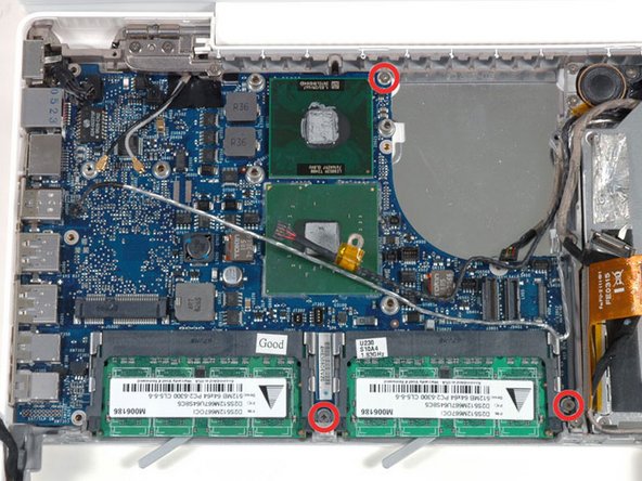 MacBook Core Duo PRAM Battery Replacement: step 34, image 1 of 1