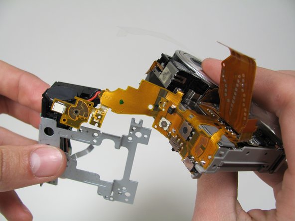 Canon PowerShot S500 Breakdown to Three Parts Replacement: step 27, image 2 of 3