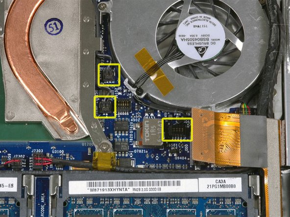 MacBook Core 2 Duo PRAM Battery Replacement: step 21, image 1 of 2