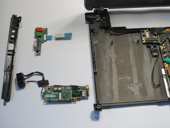 Sony Vaio VGN-S260 Ethernet Ports Replacement: step 19, image 2 of 2