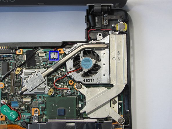 Sony Vaio VGN-FW21Z Power Adapter Replacement: step 12, image 1 of 2