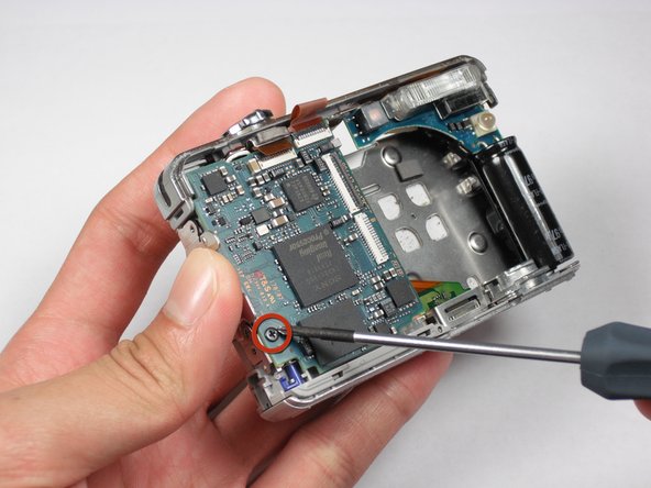 Sony Cyber-shot DSC-W55 Motherboard - Second Half Replacement: step 11, image 1 of 1