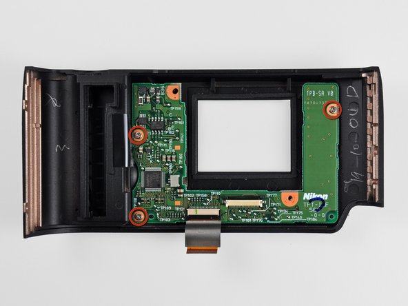 Nikon D70 LCD Board Replacement: step 12, image 1 of 1