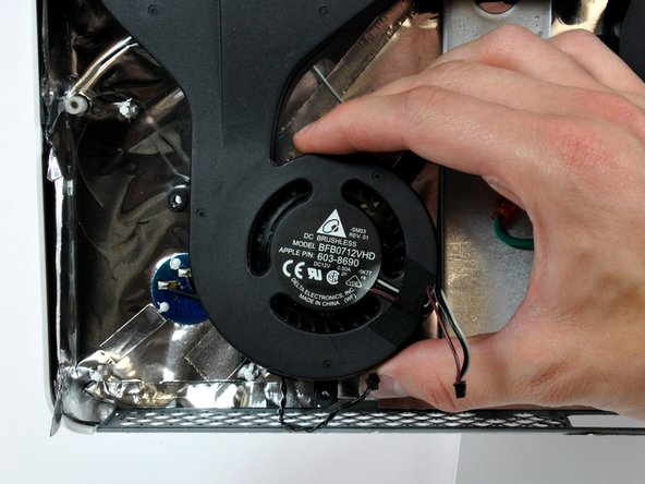 iMac Intel 17" CPU Fan Replacement: step 36, image 1 of 1