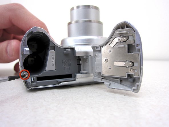 Removing Canon PowerShot A550 Front and Back Covers: step 3, image 1 of 1