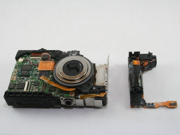 Disassembling Canon PowerShot SD1100 IS AV port and Logic board: step 15, image 1 of 1
