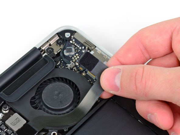 MacBook Air 11" Mid 2011 I/O Board Cable Replacement: step 4, image 2 of 2