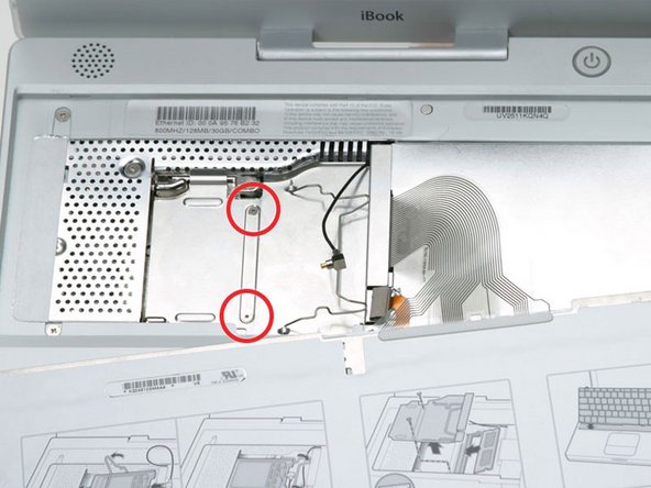 iBook G3 12" Clutch Cover Replacement: step 6, image 1 of 1