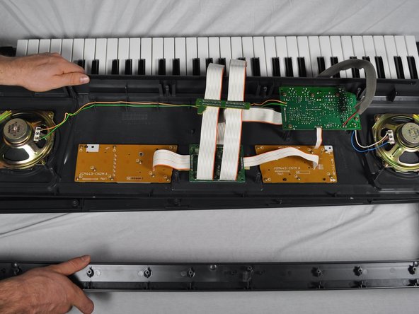 Casio CTK-501 LCD Screen Replacement: step 4, image 2 of 2