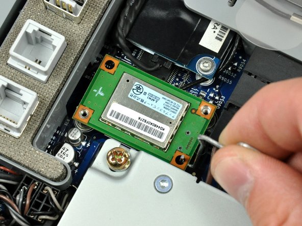 iMac G5 17" Model A1058 Bluetooth Board Replacement: step 4, image 1 of 2