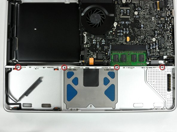 MacBook Unibody Model A1278 Hard Drive Cable Replacement: step 17, image 1 of 1