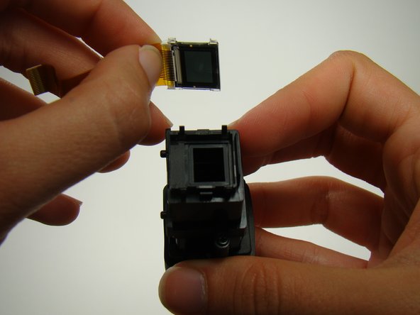 Nikon Coolpix E5700 Viewfinder Replacement: step 25, image 3 of 3