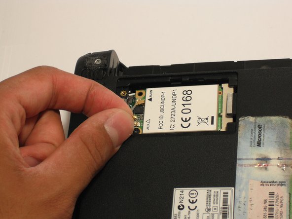 Acer Aspire One ZG5 Fan Replacement: step 6, image 1 of 1