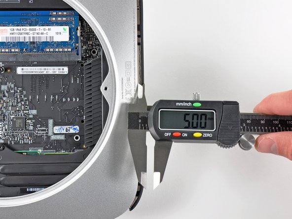 Mac Mini Mid 2010 Hard Drive Cable Replacement: step 16, image 2 of 3