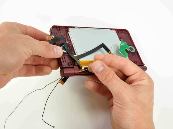 Nintendo DSi XL Camera Ribbon Replacement: step 31, image 1 of 3