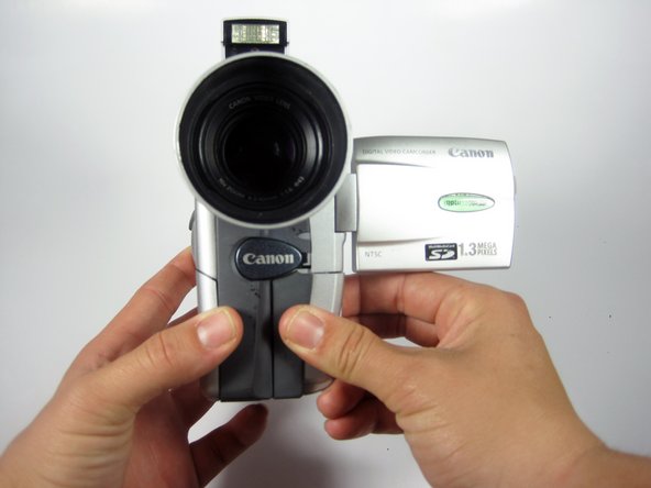 Removing Side Panel on Canon Optura 100MC: step 15, image 1 of 2