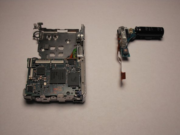 Sony Cyber-shot DSC-W55 Motherboard - Second Half Replacement: step 18, image 2 of 2