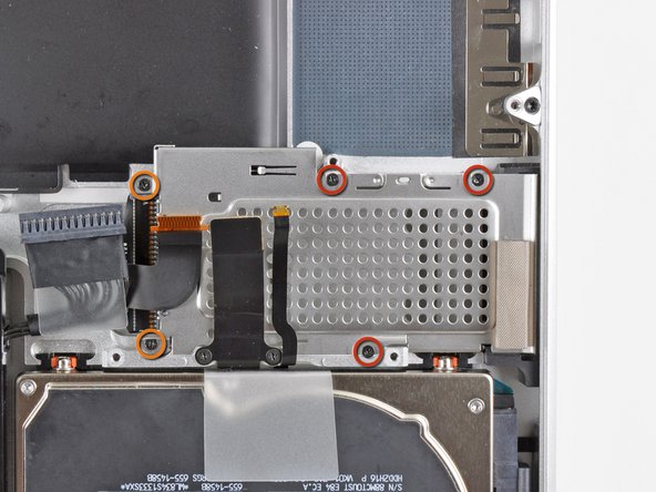 MacBook Pro 17" Unibody Upper Case Replacement: step 26, image 1 of 1