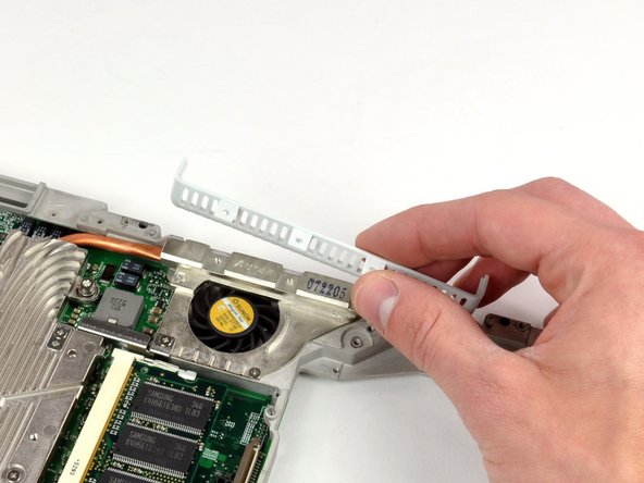 iBook G4 12" 1.33 GHz Hinge Grill Replacement: step 43, image 2 of 2