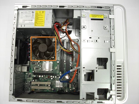 Removing Dell Inspiron 530 Processor: step 3, image 1 of 1