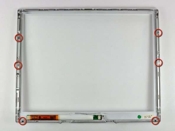 iBook G4 14" 1.42 GHz Clutch Hinges Replacement: step 67, image 1 of 2