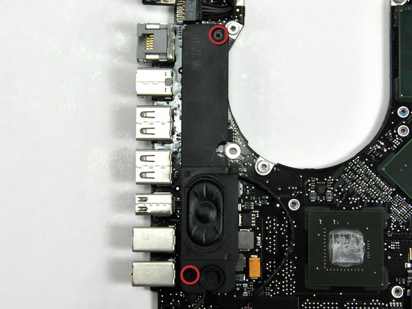 MacBook Pro 15" Unibody Late 2008 and Early 2009 Logic Board Replacement: step 31, image 1 of 1