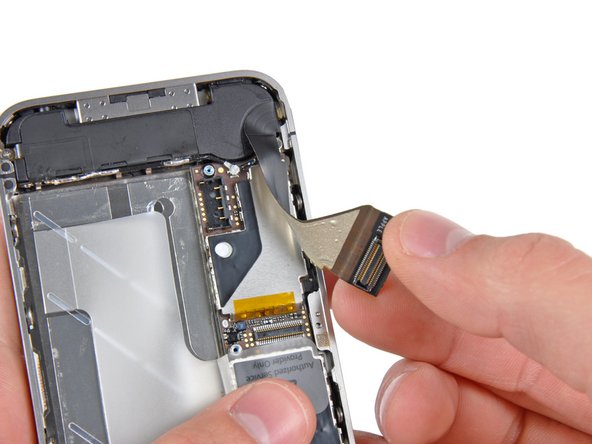 iPhone 4 Power & Sensor Cable Replacement: step 10, image 1 of 2