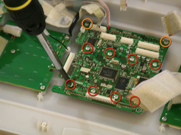 Yamaha YPG-225 Display Replacement: step 11, image 1 of 1