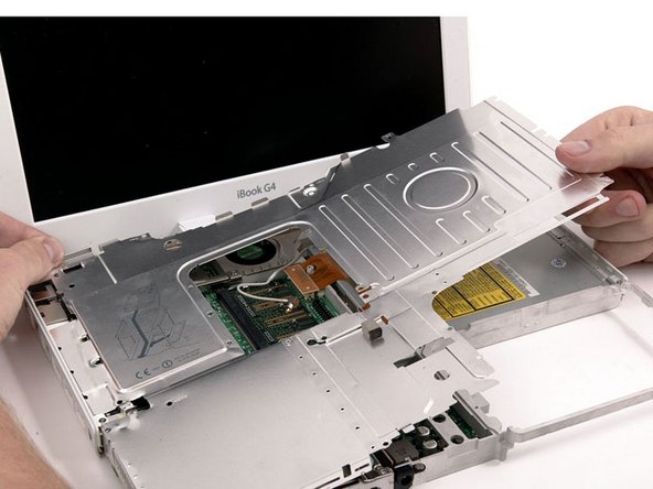 iBook G4 12" 800 MHz-1.2 GHz Modem Replacement: step 35, image 1 of 1