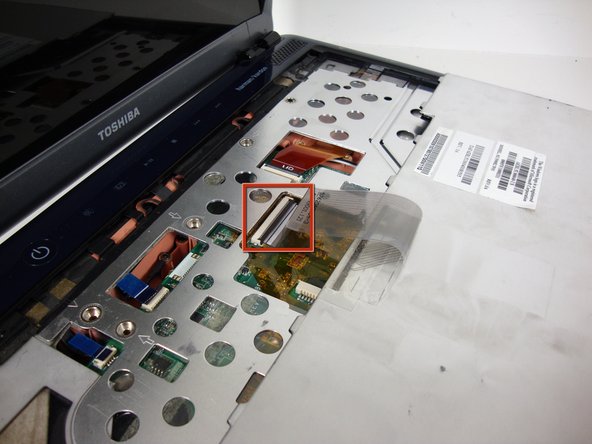 Toshiba Satellite M305D-S4829 Keyboard Replacement: step 7, image 1 of 2