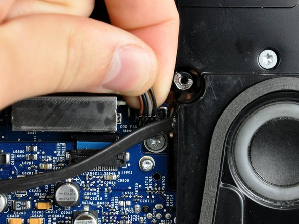 iMac Intel 20" EMC 2133 and 2210 Optical Drive Fan Replacement: step 11, image 1 of 1