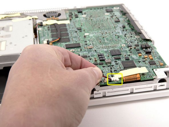 iBook G4 12" 800 MHz-1.2 GHz Sleep Light Replacement: step 35, image 1 of 1