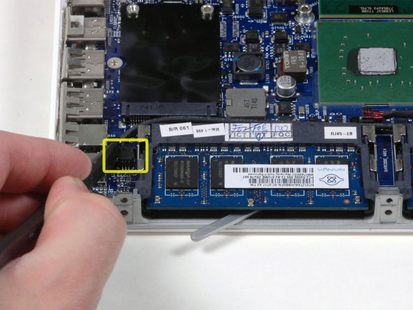 MacBook Core 2 Duo PRAM Battery Replacement: step 31, image 1 of 1