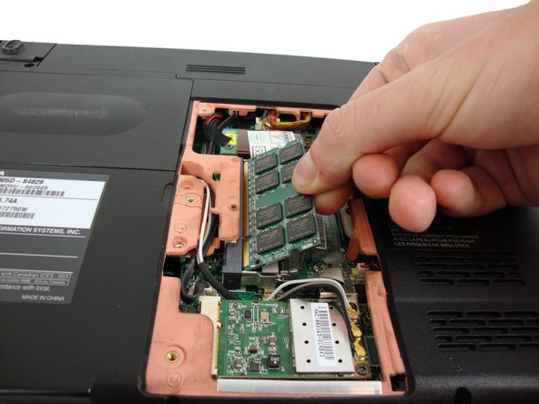 Toshiba Satellite M305D-S4829 RAM Replacement: step 3, image 1 of 2