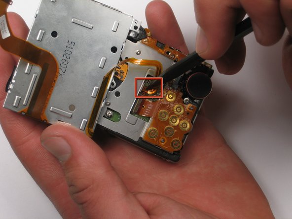 Canon PowerShot SD450 LCD Screen Replacement: step 12, image 1 of 1