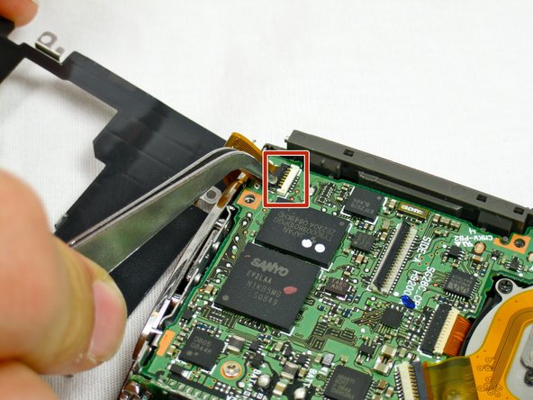 Nikon Coolpix S220 Lens Replacement: step 10, image 1 of 2