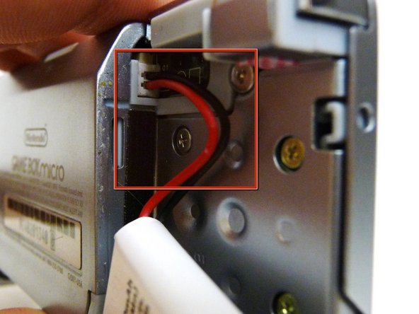 Game Boy Micro LCD Screen Replacement: step 2, image 2 of 3