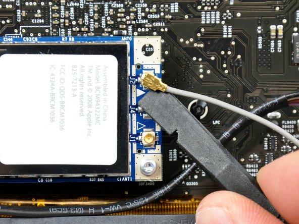 iMac Intel 20" EMC 2266 Hard Drive Fan Replacement: step 21, image 2 of 2