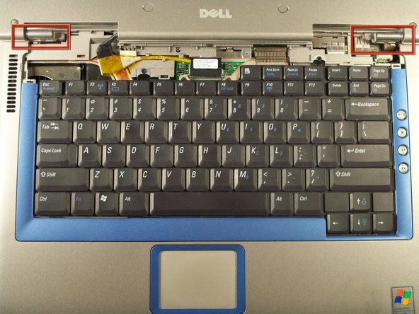 Dell Inspiron 8600 Upper Case Replacement: step 5, image 2 of 2